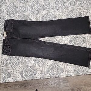 Ann Taylor LOFT Women's Original Boot Black Mid Rise Jeans Size 10